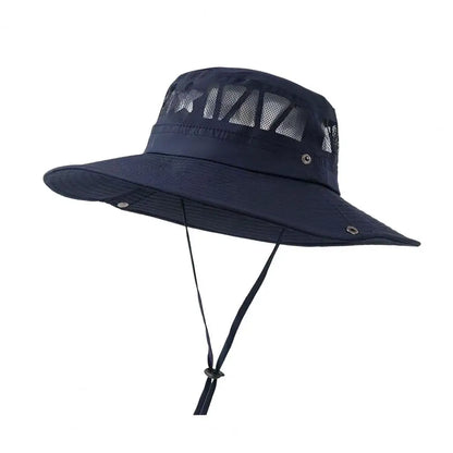 Breathable Mesh UV Protection Fishing Bucket Hat