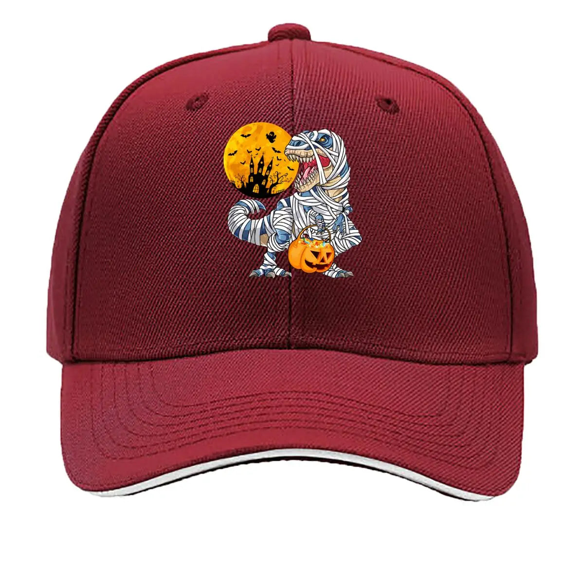 Halloween Haunted Castle Baseball Cap