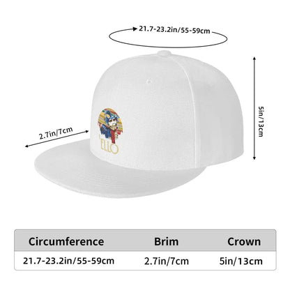 Labyrinth Worm Retro Snapback Cap Hat