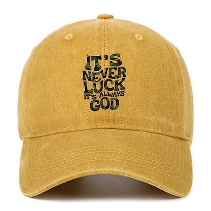 Camouflage Letter Outdoor Baseball Cap