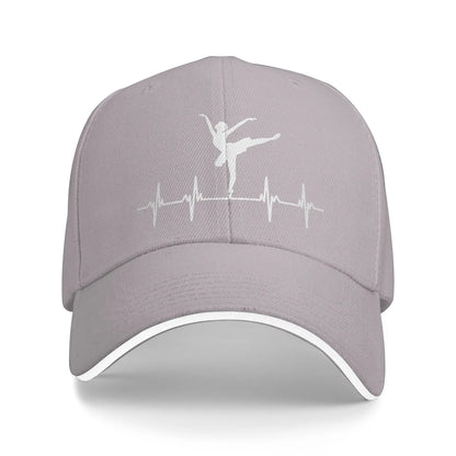 Ballerina Heartbeat Summer Trucker Baseball Cap