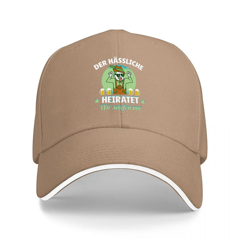 Der Hässliche Heiratet Owl Baseball Cap