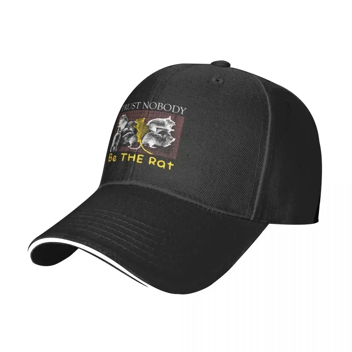 Trust Nobody Be The Rat Baseball Cap