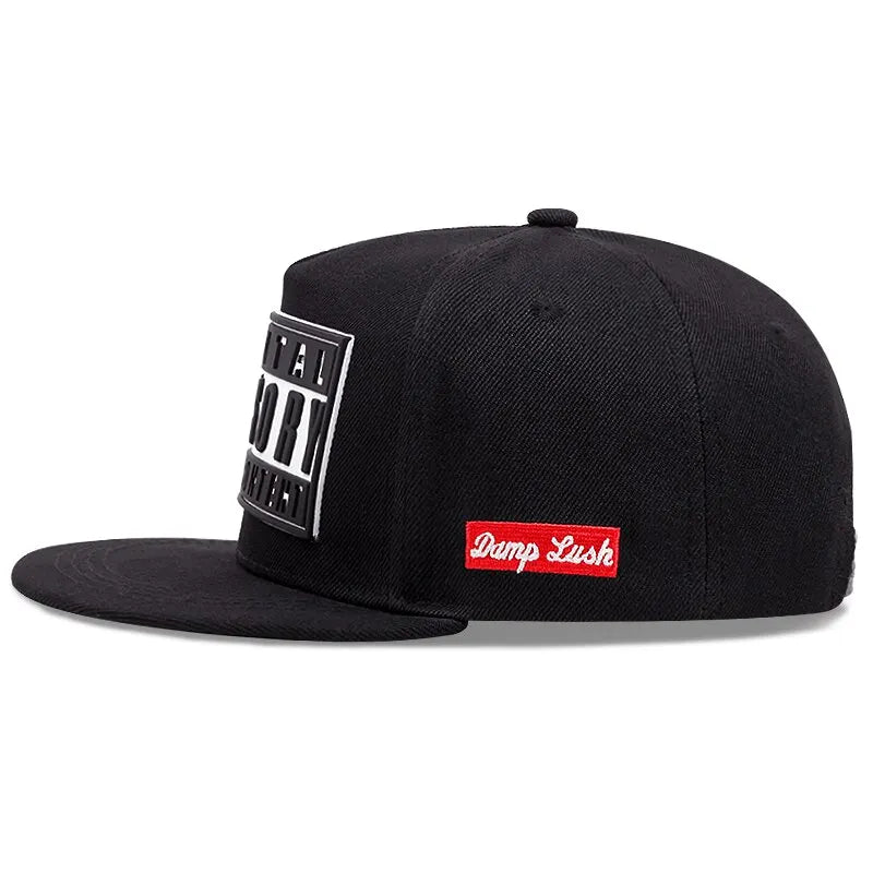 Offset Printed Cotton Mesh Snapback Cap for Hip-Hop
