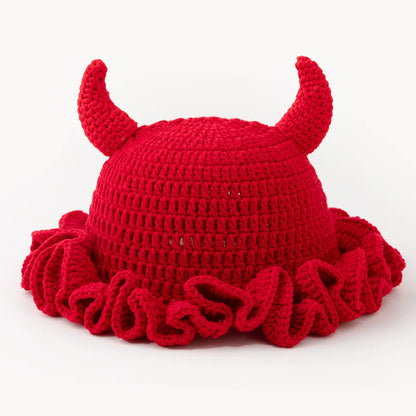 Couple Handmade Ruffle Lace Knitted Bucket Hat