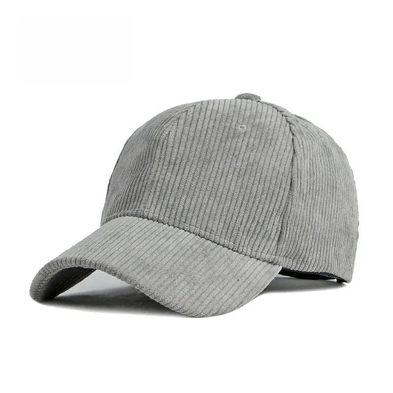 Fashion False Suede Baseball Caps For Men Women Autumn Winter Solid Retro Snapback Hip Hop Hat Unisex Street Adjustable Sun Caps