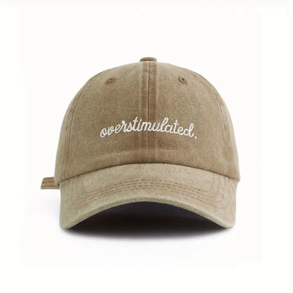 Women's Unisex Washed Baseball Cap