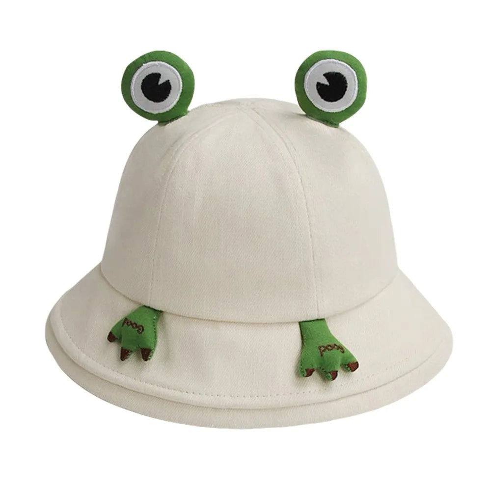 Cute Frog Shaped Cartoon Frog Bucket Hat