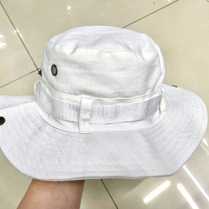 Reversible Foldable Wide Brim Fishing Bucket Hat
