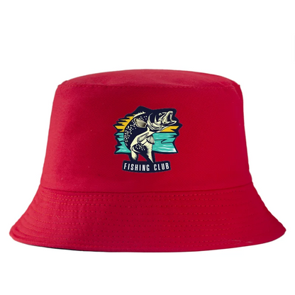 Vintage Fishing Club Bucket Hat