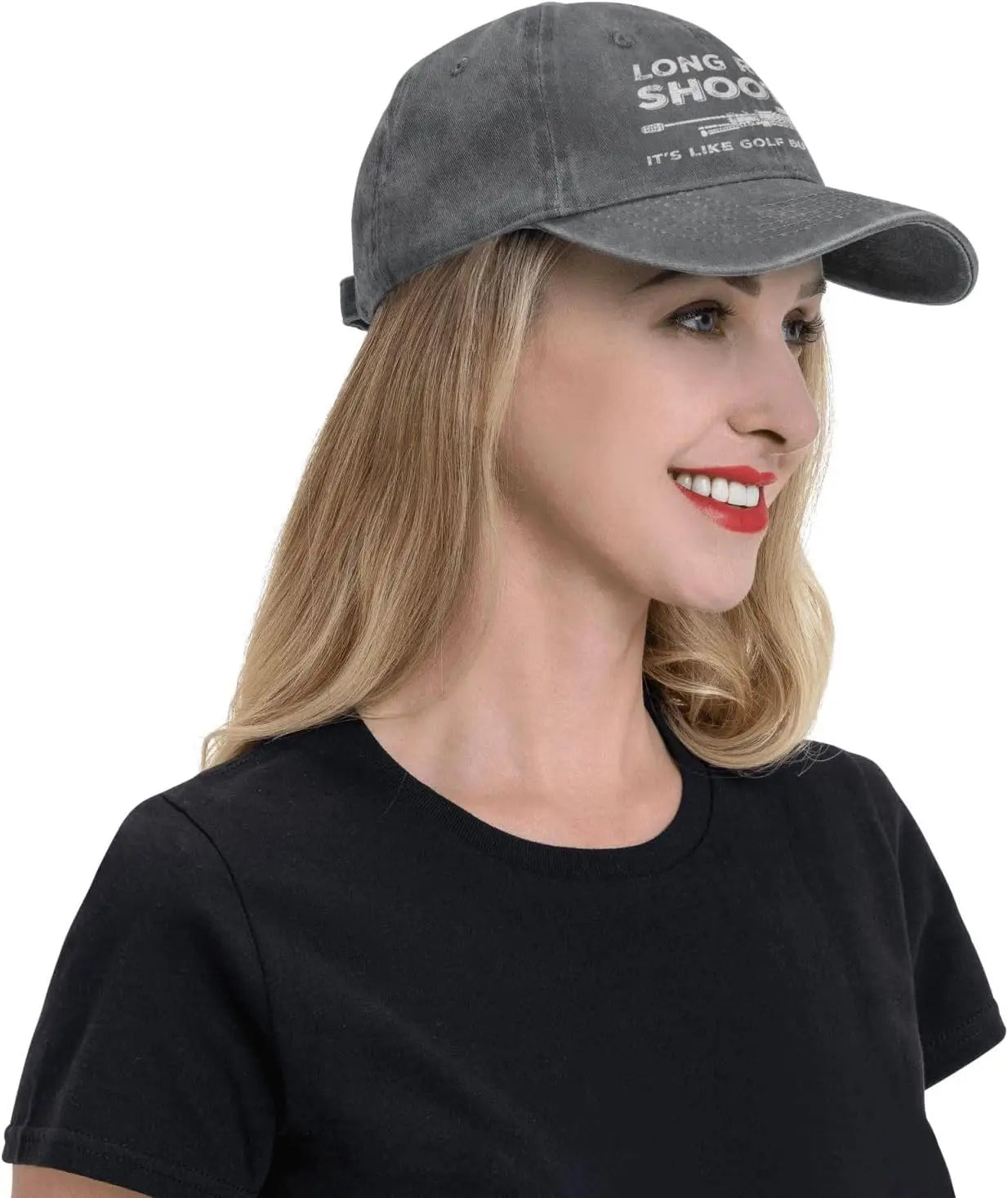 Funny Shooting Golf Quote Baseball Cap