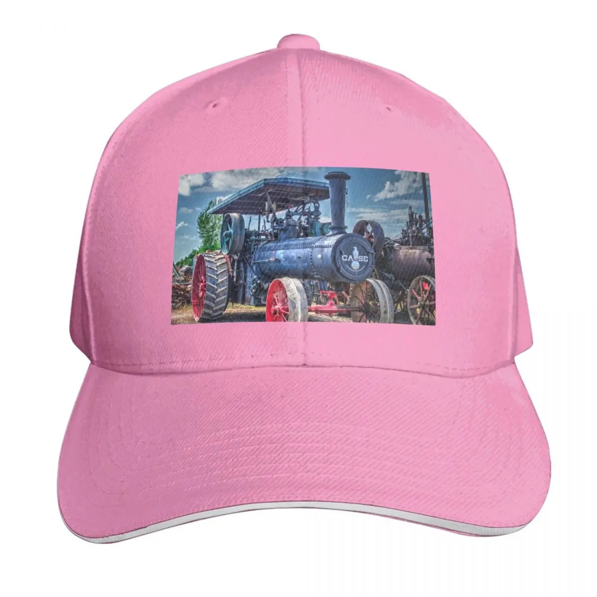 Case Steam Traction Engine Vintage Baseball Cap