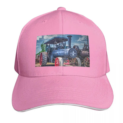 Case Steam Traction Engine Vintage Baseball Cap