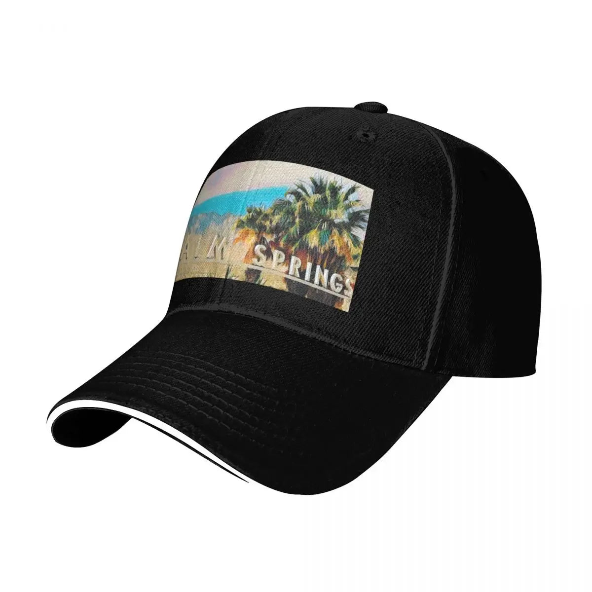 Palm Springs Sign Two Tone Snapback Baseball Cap