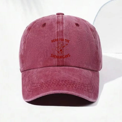 Vintage Funny Quote Washed Baseball Cap