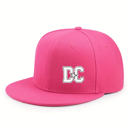 Letter Print Streetwear Adjustable Hip-Hop Snapback Cap