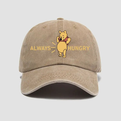 Cute Pooh Bear Adjustable Baseball Cap