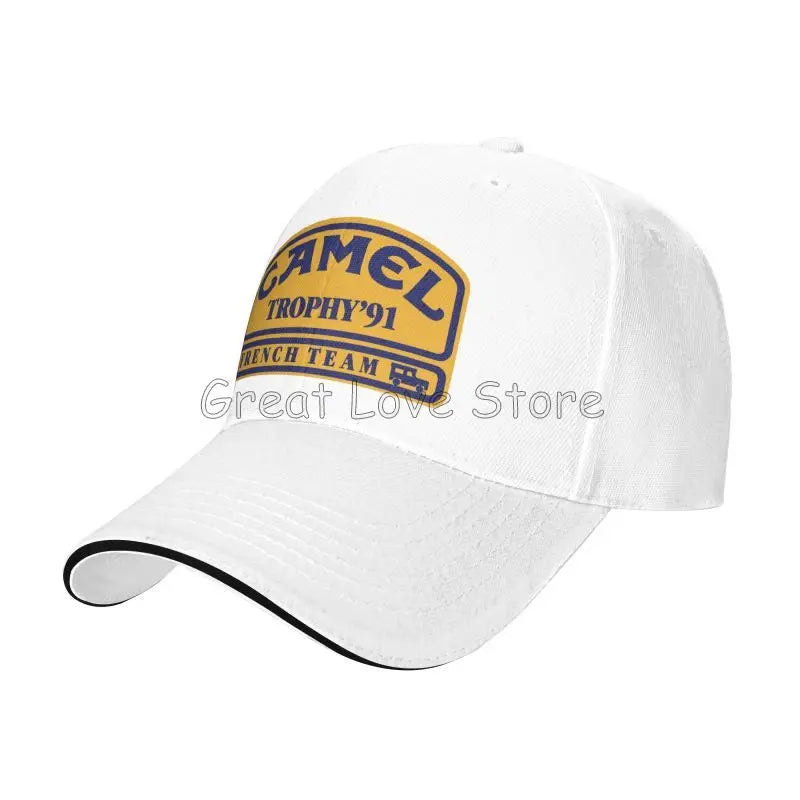 Custom Camel Trophy 91 Print Baseball Cap Peaked Cap Unisex