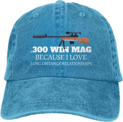 300 Win Mags Distance Baseball Cap