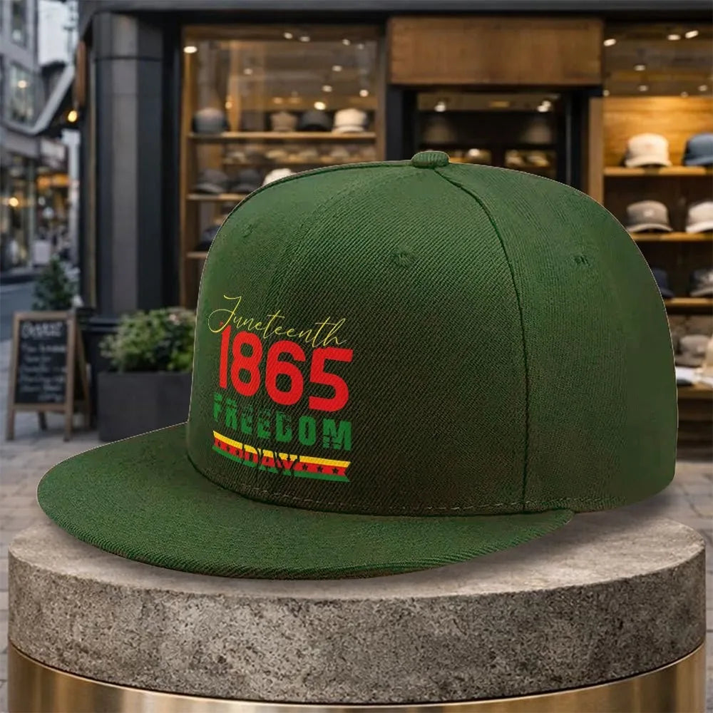 Juneteenth Freedom Day Snapback Cap