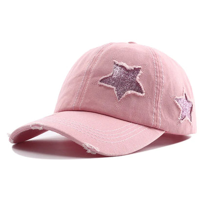 New High Ponytail Baseball Cap For Women Snapback Hat