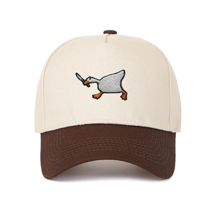 Big Goose Embroidered Colorblock Baseball Cap