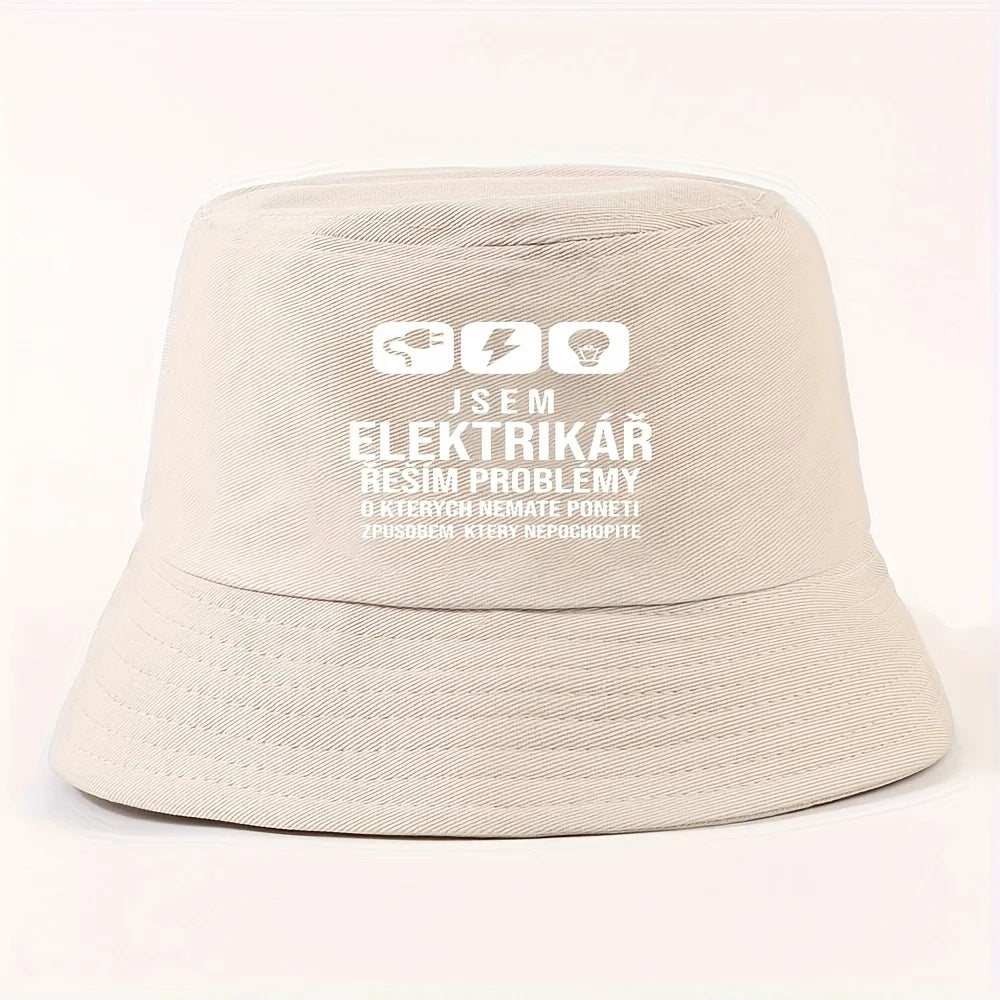 Plug Lightning Foldable Bucket Hat