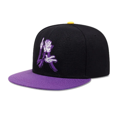 Luxury One Don't Mercy Flat Top Snapback Cap