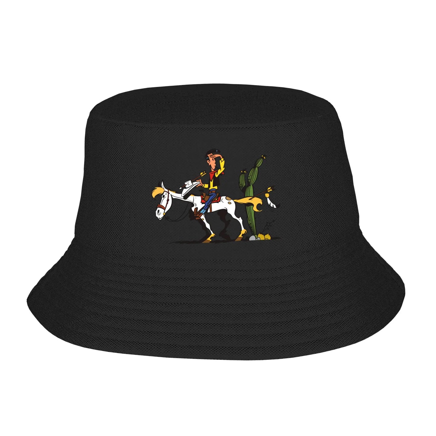 Lucky Luke Daltons Cartoon Bucket Hat