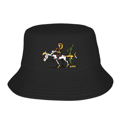 Lucky Luke Daltons Cartoon Bucket Hat