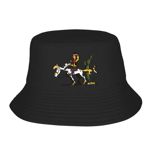 Lucky Luke Daltons Cartoon Bucket Hat