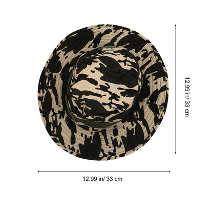 Lightweight Camouflage Breathable Fishing Bucket Hat