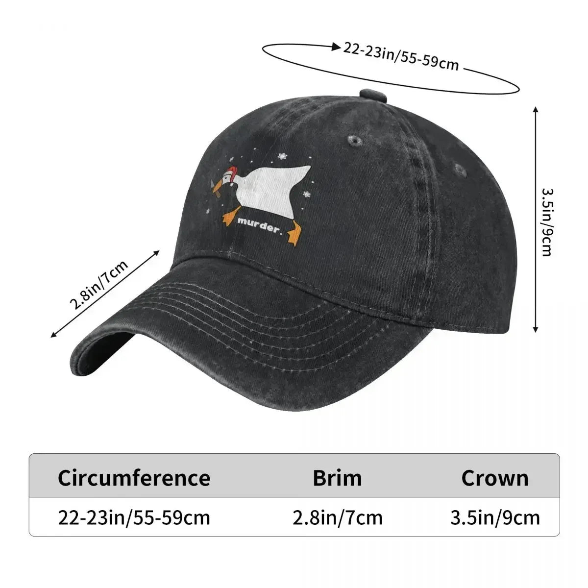 Christmas Peace Was Never An Option Baseball Cap