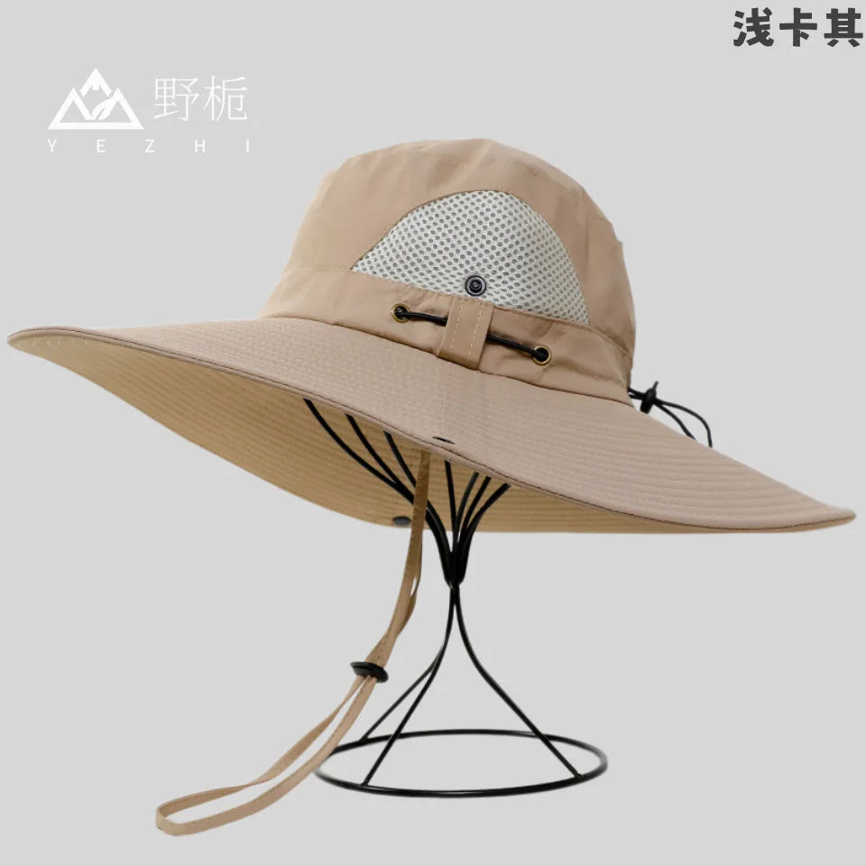 Foldable Oxford Fabric Waterproof UV Protection Bucket Hat