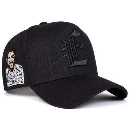 E Embroidery Outdoor Baseball Cap