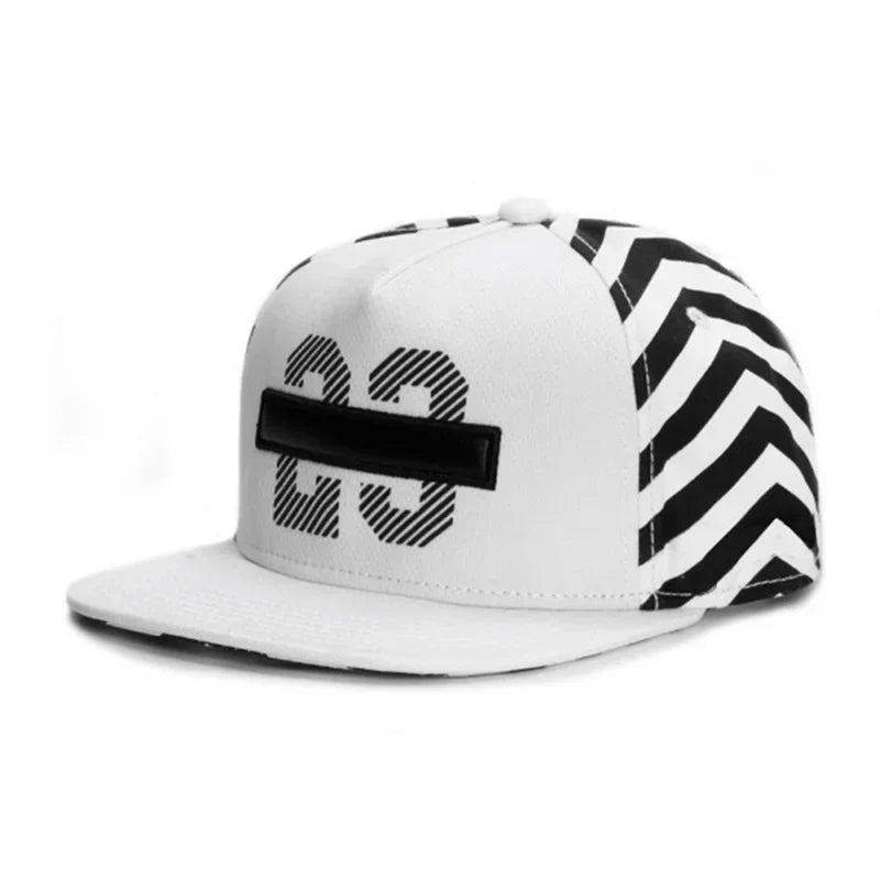Digital Embroidered Luxury Unisex Hip-Hop Snapback Cap
