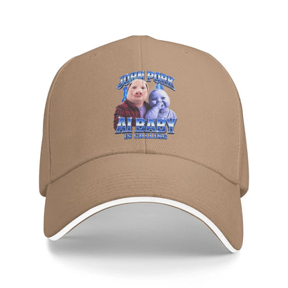 Baby John Pork Is Calling Y2K Retro Trucker Baseball Cap