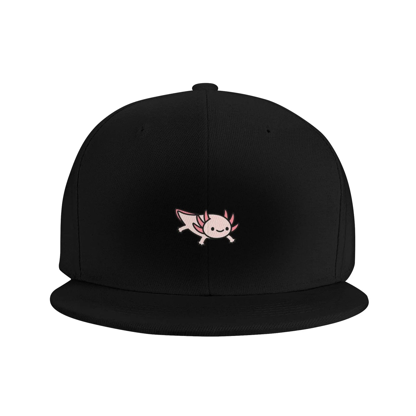 Fashion Axolotl Graphic Snapback Cap