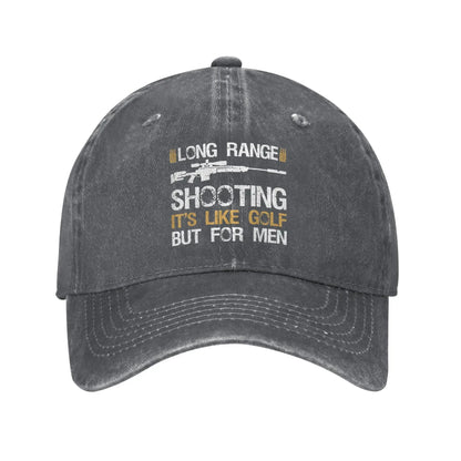 Long Range Shooting Snapback Baseball Cap