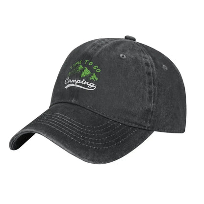 Time To Go Camping Baseball Cap
