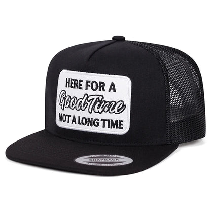 Stoned Letter Embroidered Hip-Hop Snapback Cap