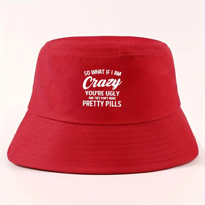 Crazy Pills Reversible Outdoor Bucket Hat