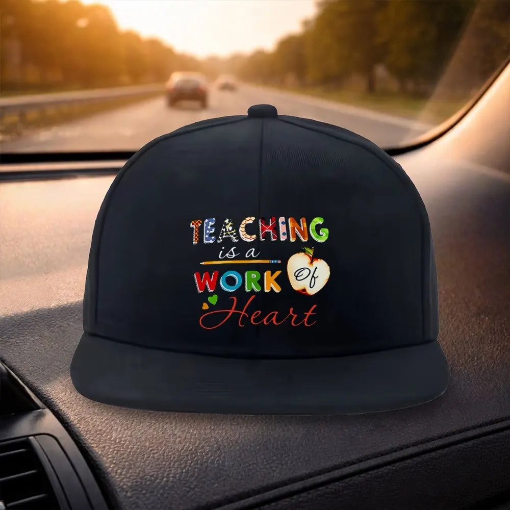 Teacher’s Day Print Snapback Cap Hat