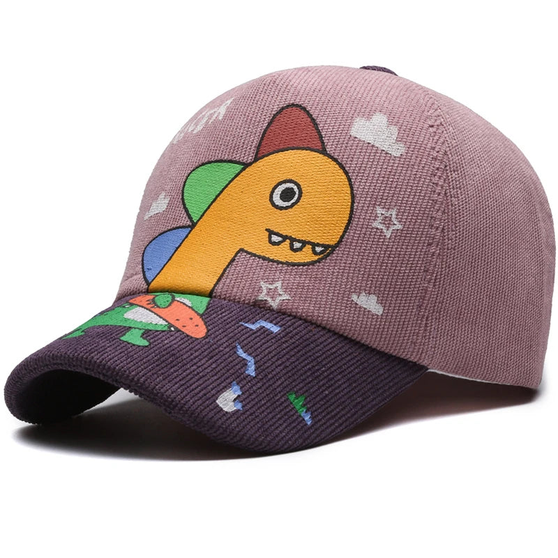 Four Seasons Little Dinosaurs Children's Hats Children's Baseball Caps