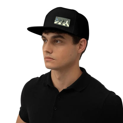 The Beatle Walking Road Merch Snapback Cap