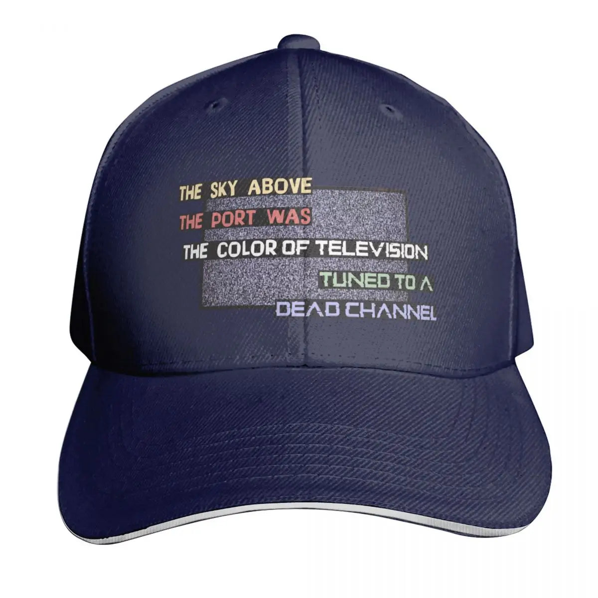 Neuromancer A Dead Channel Baseball Cap