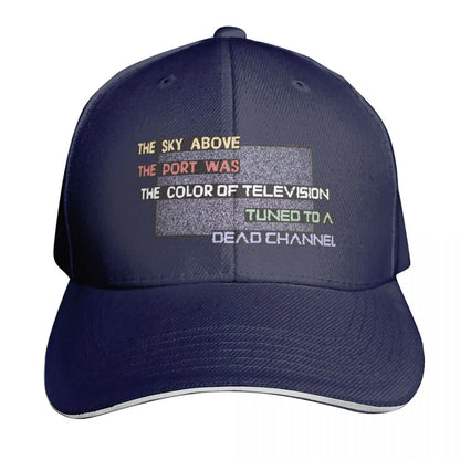 Neuromancer A Dead Channel Baseball Cap