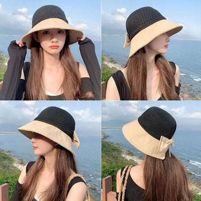 Summer Women Bucket Hat Anti UV Sun Hats