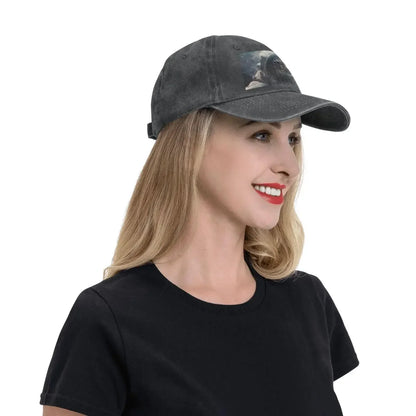 Astronaut Cat Space Baseball Cap