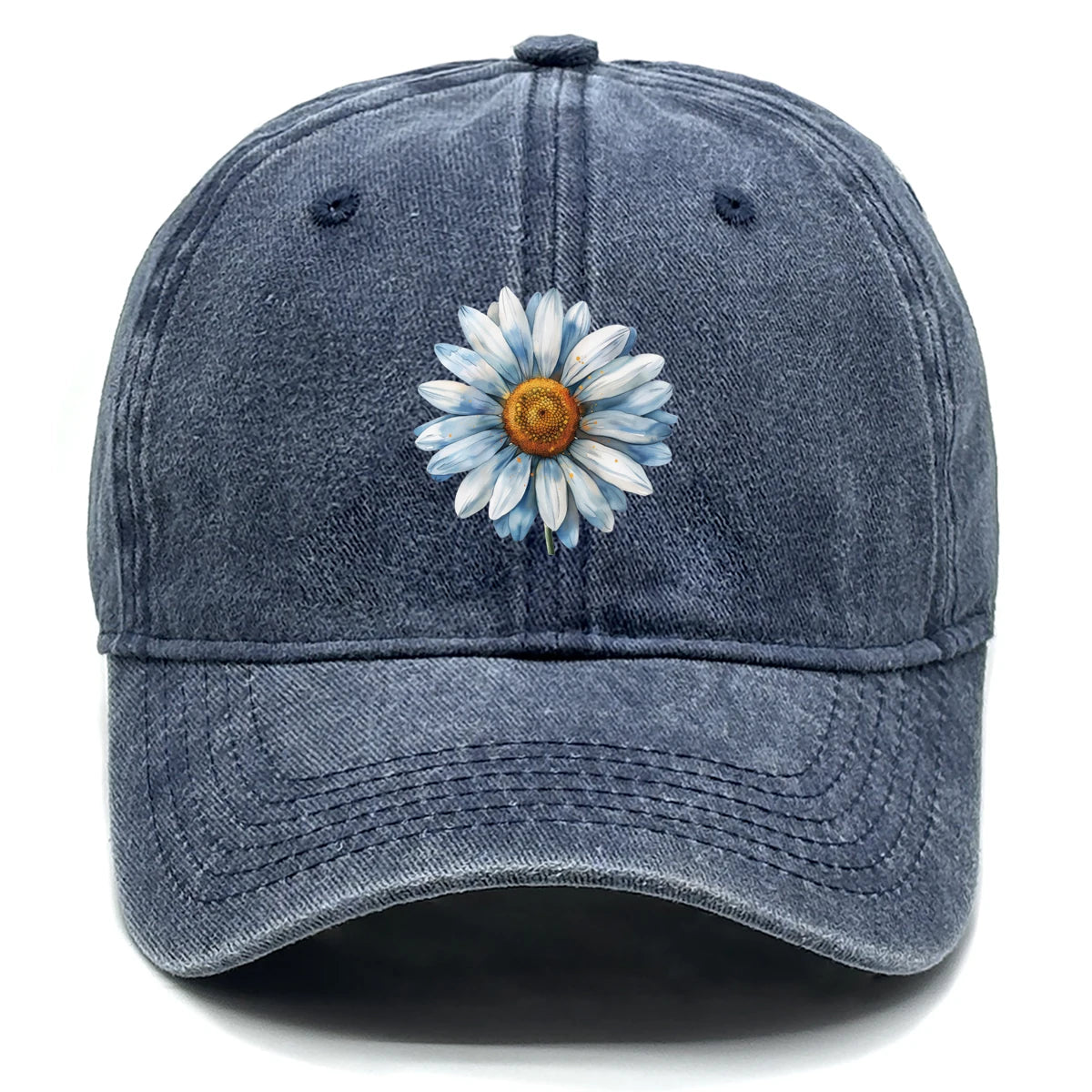 Adjustable Summer Cap For Women Men Flower Baseball Cap